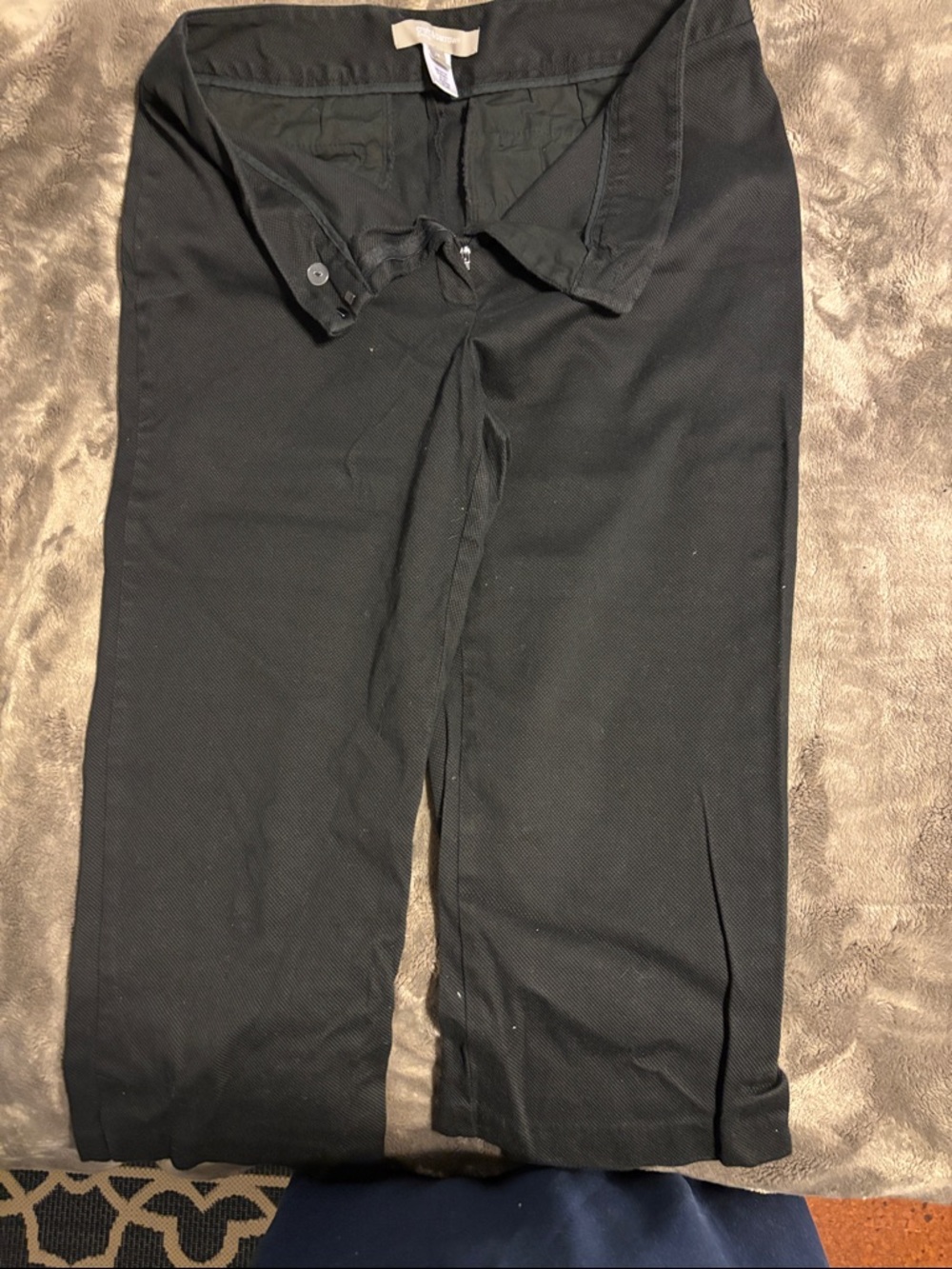 Classic Croft &Barrel Black  Capri Dress Pants size 14